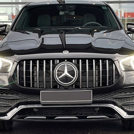 Mercedes GLE V167 C167 2019- AMG Line Griglia Radiatore GT, Mascherina Nero Cromato