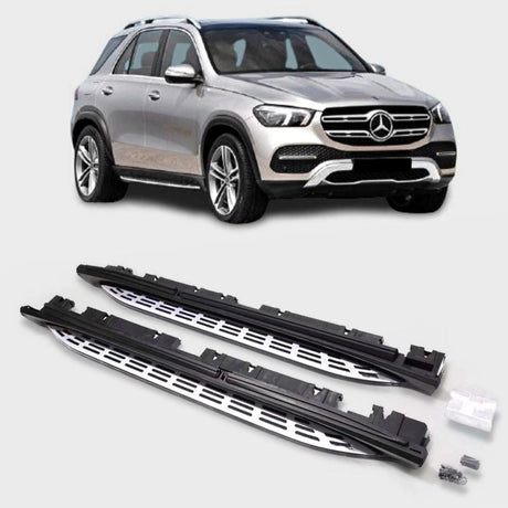 Mercedes GLE W167 2018-2022 Pedane Laterali in Alluminio