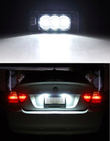 BMW Serie 3 E90 E91 2005-2012 Plafoniere Led Luci Targa Canbus