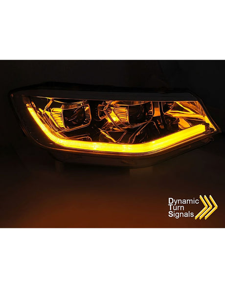 VW Caddy MK5 2020- Fari Anteriori Luci Diurne LED Frecce Sequenziali