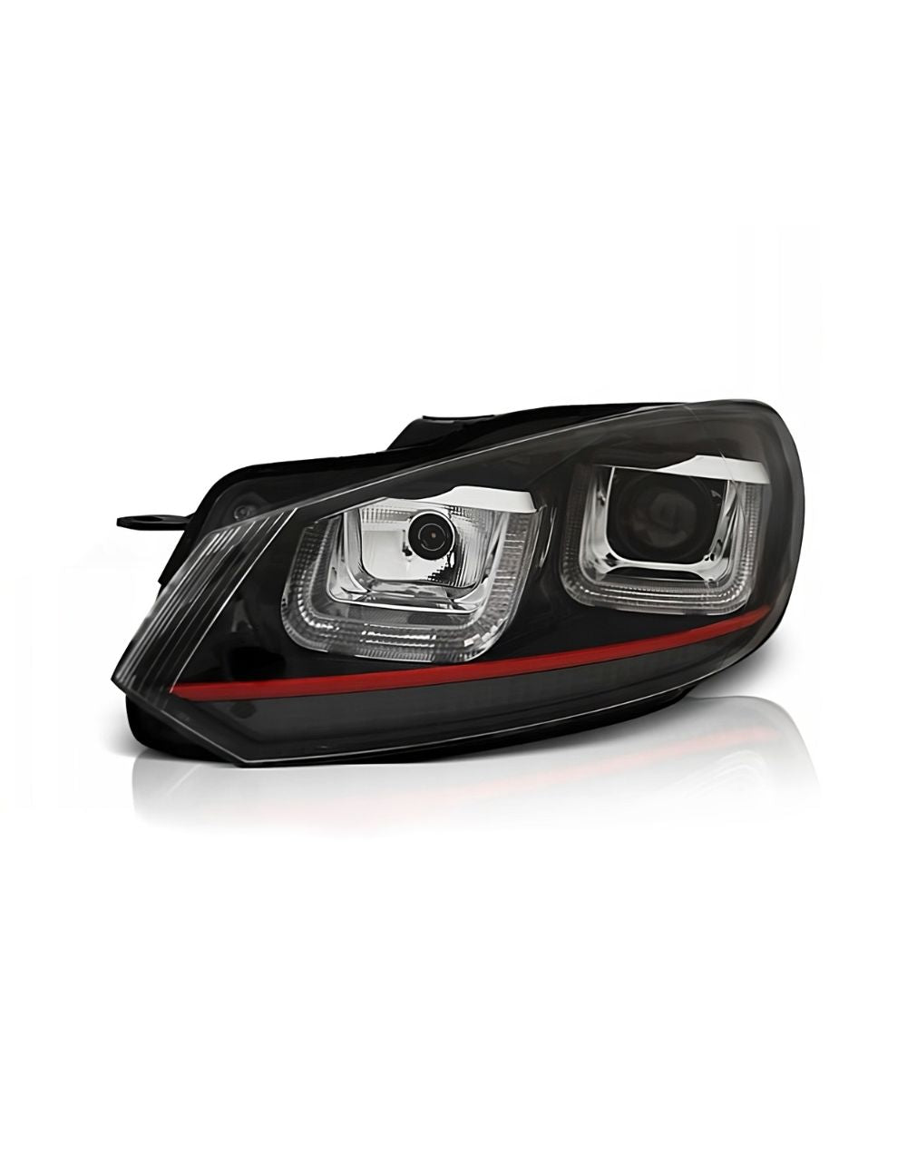 VW Golf 6 2008-2012 Fari Anteriori Luci Diurne U-LED GTI Look